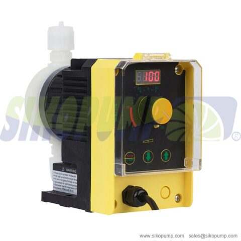 EM solenoid metering pump PVDF material