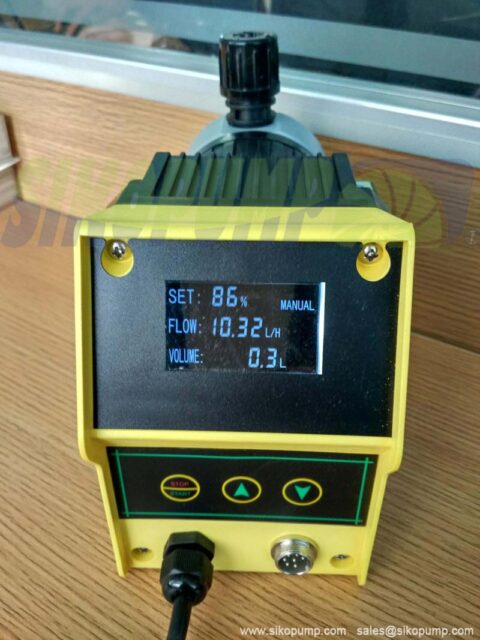 ES 4-20mA solenoid metering pump