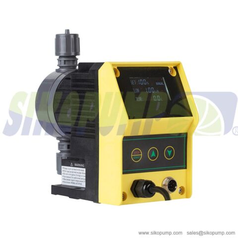 ES digital solenoid metering pump PVC material